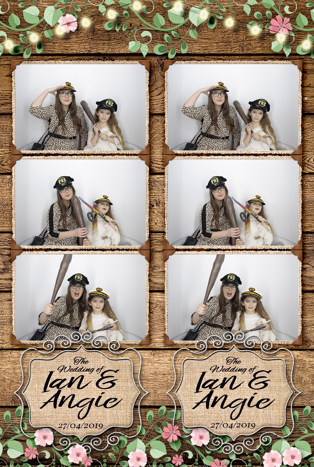Ian & Angie’s wedding  | View more photos from the event at gallery.myphotoboothexperience.co.uk/u/MyPhotoBoothExperienceLtd/Ian-Angie’s-wedding